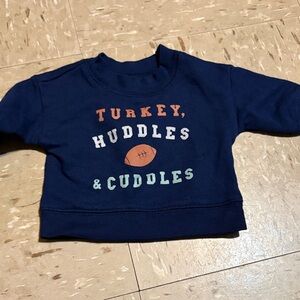 Carter's Navy Sweatshirt with Playful Print